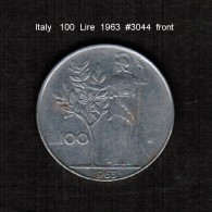 ITALY    100  LIRE  1963  (KM # 96) - 100 Lire