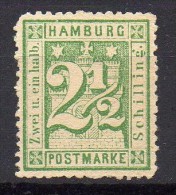 Hambourg - Hamburg - 1864 - Michel N° 14 (*) - Hamburg