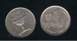 ISRAEL -  1 Sheqel  KM111 - Israele