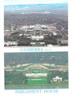 Australia - 2 Cards - Canberra - Parliament House - Aerial View - Canberra (ACT)