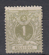 Belgie -  Belgique Ocb Nr :  42 * MH (zie  Scan) - 1869-1888 Lion Couché