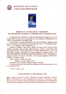 ITALIA 1958 - Bollettino Ufficiale P.TT.  -  (italiano-francese) - Espò Bruxelles - Paquetes De Presentación