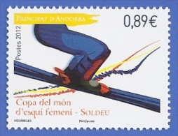 ANDORRE 719 NEUF ** COUPE DU MONDE DE SKI FÉMININ - Unused Stamps