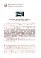 ITALIA  1958 - Bollettino Ufficiale P.TT. -  (italiano-francese) - Italia/Brasile - Archelogia - Architettura - Presentation Packs