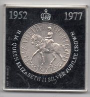 H. M. Queen Elizabeth Silver Jubilee Crown 1952 - 1977 - National Westminster Bank Limited - Royaux/De Noblesse