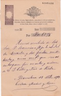 01343 Pagares Endosables 1893 - Espagne