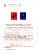 ITALIA  1958 - Bollettino Ufficiale P.TT  - (italiano-francese) -  Scienza - Radio E TV - Presentation Packs
