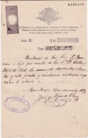 01346 Pagares Endosables 1893 - Espagne