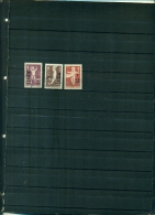 FINLANDE LUTTE CONTRE LA TUBERCULOSE 3 VAL SURCHARGES OBLITERES - Used Stamps