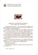 ITALIA  1960 - Bollettino Ufficiale P.TT.  (italiano-francese) - Giornata Francobollo - Carrozza E Cavallo - Presentation Packs
