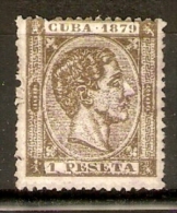 CUBA  EDIFIL 55* - Kuba (1874-1898)