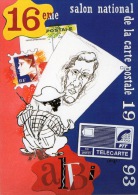 ILLUSTRATEUR  MARC LENZI   16 ÈME SALON D'ALBI 1993 HOMMAGE À TOULOUSE LAUTREC ET CARICATURE DE SOUYRI - Lenzi