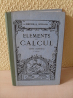 Livre Elements De Calcul En 1933 - 6-12 Ans