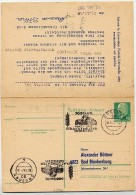 DDR P77 Postkarte Mit Antwort ZUDRUCK BÖTTNER #3 Auf Sost. STAATSTHEATER DRESDEN 1967 - Privatpostkarten - Gebraucht