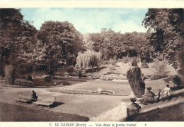 NORD PAS DE CALAIS - 59 - NORD - LE CATEAU - Vue Dans Le Jardin Public - Le Cateau