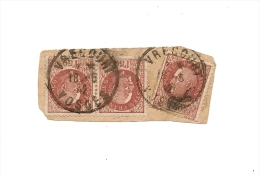 VRECOURT 88 VOSGES   OBLITERATION SUR FRAGMENT - Used Stamps