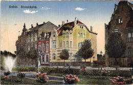 Crefeld - Bismarkplatz, 1918, Cachet - Krefeld