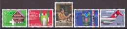 Ok_ Schweiz - Mi.Nr. 1191 - 1195 - Postfrisch MNH - Neufs