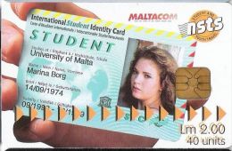 Malta - Malte -  Student Identy Card - Malte