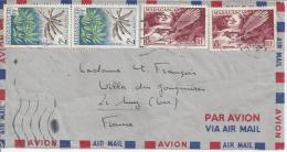 MADAGASCAR - 1958 - LETTRE DE TANANARIVE A DESTINATION DE LE MUY - FR - - Briefe U. Dokumente