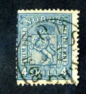 6849-x Norway 1867  Scott#14 ~faulty Used Offers Welcome! - Gebruikt