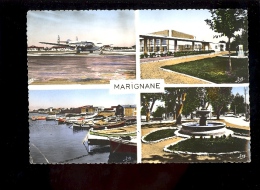 MARIGNANE Aéroport ( Avion BREGUET Deux Ponts Jumbo Air France Airplane ) Stade Port Jaï - Marignane