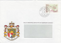 LIECHTENSTEIN 576 EF,  Auf Brief Mit Stempel: Vaduz 5.III.1979 - Lettres & Documents