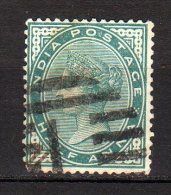 INDIA - 1882/88 YT 33 USED - 1882-1901 Empire