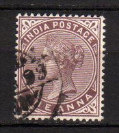 INDIA - 1882/88 YT 35 USED - 1882-1901 Empire