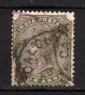 INDIA - 1882/88 YT 39 USED - 1882-1901 Imperio