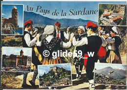 Folklore Catalan - Au Pays De La Sardane - Multi-vues - N° 66.612 - Roussillon