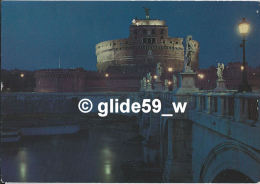 ROMA Di Notte - Ponte E Castel S. Angelo - N° 214 - Castel Sant'Angelo