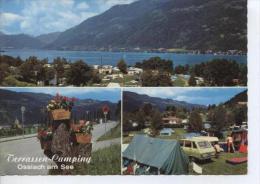 (OS649) OSSIACH AM SEE. CAMPING. AUTO. OLD CAR - Ossiachersee-Orte