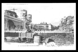 656  EXPOSITION UNIVERSELLE DE  PARIS 1900  ( Edit:  HELIOTYPIE VISITE AUX CHANTIERS   ) N° 4 - Exhibitions