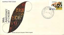 1975  CSIRO   - Official P.O. Cover - Brisbane FD Cancel Unaddressed - Primo Giorno D'emissione (FDC)