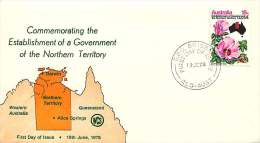 1978  Northern Territory Government - Late WCS Cover - Brisbane FD Cancel  Unaddressed - Primo Giorno D'emissione (FDC)
