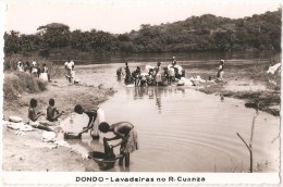 Dondo - Lavadeiras No Rio Cuanza. Angola. Ethnique. Ethnic. - Unclassified