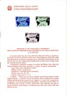 ITALIA 1961 - Bollettino Ufficiale  1961 - (italiano-francese) -  Gronchi - Aereo - Presentation Packs