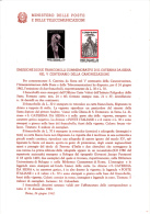 ITALIA  1962-  Bollettino Ufficiale P-TT.  - (italiano-francese) - S.Caterina - Arte - Pittura - Paquetes De Presentación