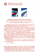 ITALIA  1966 - Bollettino Ufficiale P.TT. - (italiano-francese) - Sport Invernali  -  Bob - Presentation Packs