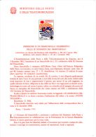 ITALIA  1967 - Bollettino Illustrativo P.TT.  (italiano-francese) -  Francobollo Su Francobollo - Paquetes De Presentación