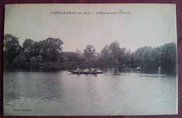 D 91 - VERT LE PETIT  ( S. Et O. ) - L'Etang Chez Villette .1916. - Vert-le-Petit