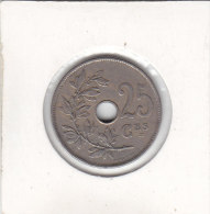 25 CENTIMES Cupro-nickel Albert I 1923 FR - 25 Centimes