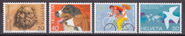 Ok_ Schweiz - Mi.Nr. 1256 - 1259 - Postfrisch MNH - Neufs