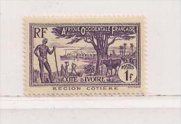 COTE D'IVOIRE  ( FRCDI - 9 )  1939   N° YVERT ET TELLIER  N° 157   N* - Ungebraucht