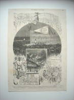 GRAVURE 1876. ETATS-UNIS. LES ELECTIONS PRESIDENTIELLES A NEW-YORK. - Prints & Engravings