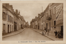 REMALARD RUE DES MOULINS CPA B E - Remalard