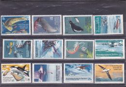 AUSTRALIA   TERRITORIO   ANTARTICO    YVERT   23/34  MNH  ** - Unused Stamps