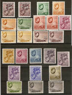 SEYCHELLES 1938-49 SET TO 2R 25 SG 135/148 MOUNTED MINT Cat £771+ - Seychellen (...-1976)