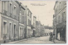 REBAIS - La Poste Et Rue Des Moulineaux - Rebais